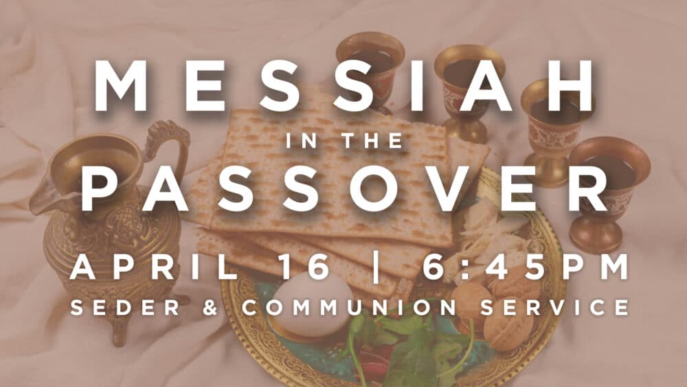 Messiah In The Passover